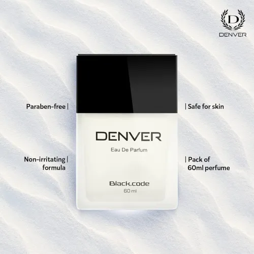 Image of DENVER Black Code Perfume 60 ML 