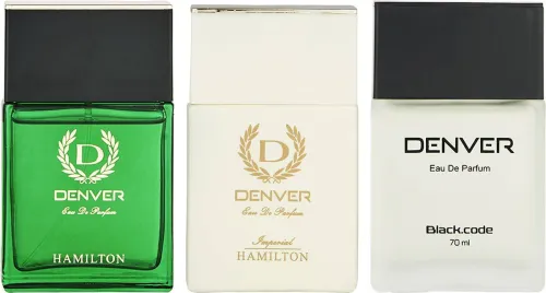 Image of DENVER Hamilton and Black.code and Imperial Eau de Parfum - 210 ml (For Men)