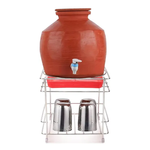 Image of Denzcart Matka Stand for Water Pot,