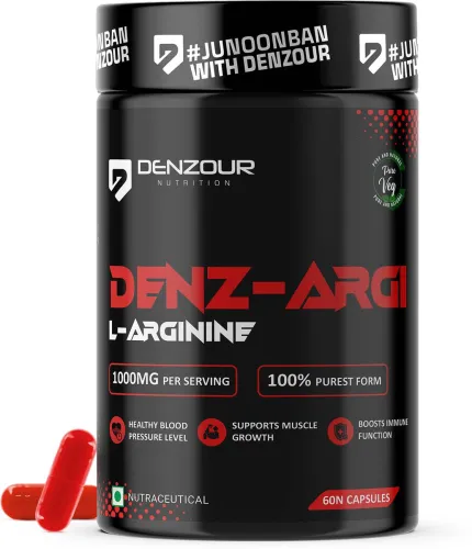Image of DENZOUR NUTRITION L-Arginine 1000 mg (60 No).
