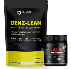 DENZOUR NUTRITION Pre-Workout Whey Protein (1.1Kg)
