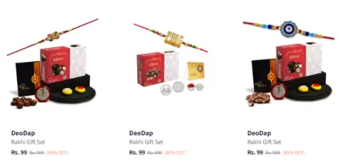 Image of DeoDap Rakhi Gift Starting @ ₹99