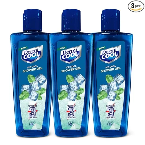 Image of DermiCool Ice Cool Shower Gel 250ml Pack of 3