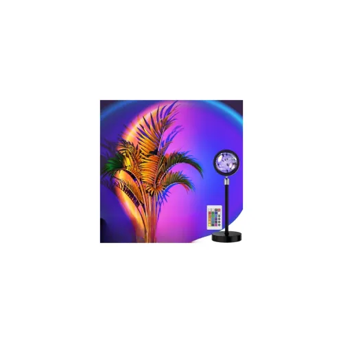 Image of Desidiya® 16-Color LED Night Light Sunset Lamp 