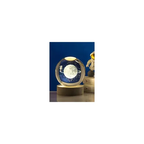 Image of Desidiya Big Moon Fairy 3D Crystal Ball Night Light