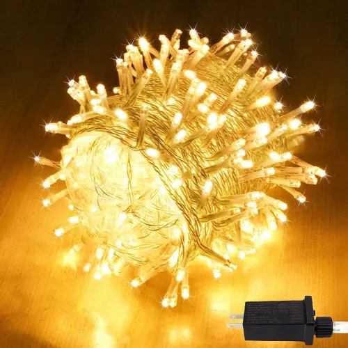 Image of Desidiya® LED Rice Lights for Home Decoration 20 Meters (Warm White).