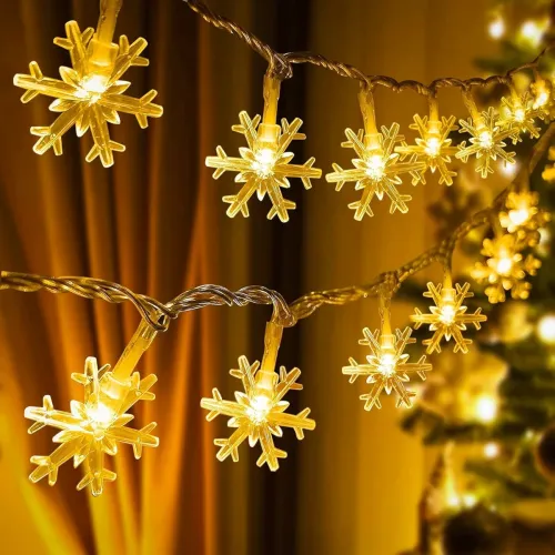 Image of Desidiya Snowflake String Lights