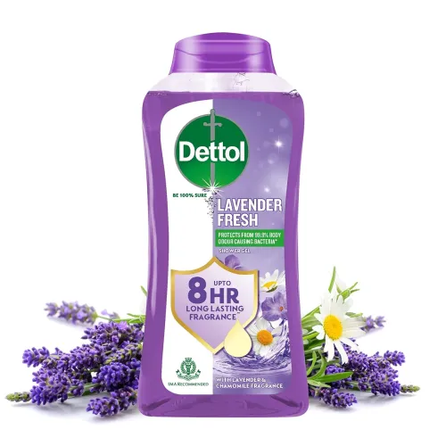 Image of Dettol Body Wash and Shower Gel for Women and Men, Lavender Fresh- 250ml | 