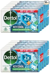 Dettol Icy Cool Bathing Soap Bar 625gm