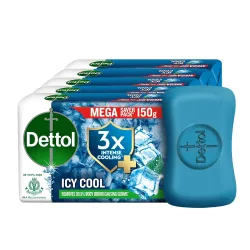 Dettol Soap Bar 150gm - Pack of 5