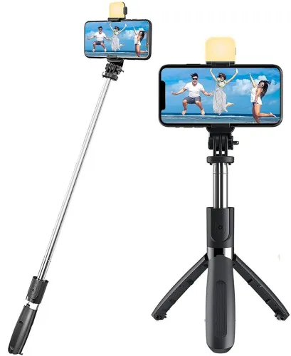 Image of DHAN GRD R1s Selfie Stick with Remote & Light