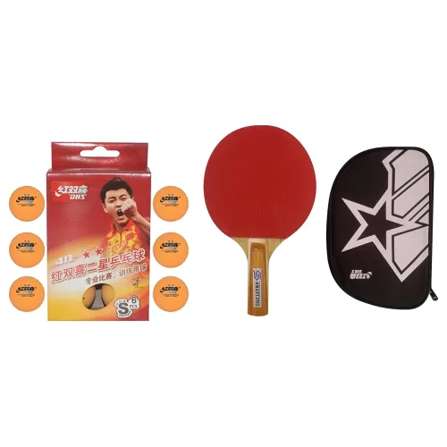 Image of DHS TT Ball S-S1840BY 2 Star Y Supermarket (6 Pcs Box) 18 PCS