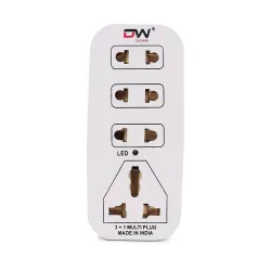 Digiway 3+1 Multiplug with LED Indicator