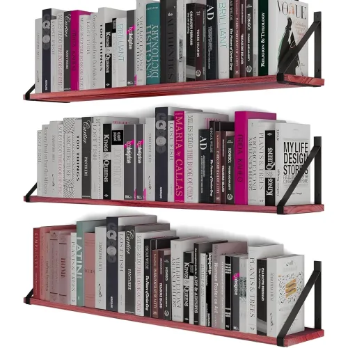 Image of Dime Store Engineered Wood Large Wall Decorative Shelves