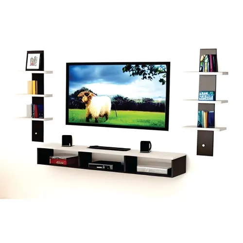 Image of Dime Store Wooden Wall Mounted TV Unit