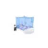 Divayanshi Blue Mosquito Net for Single Bed Double Bed