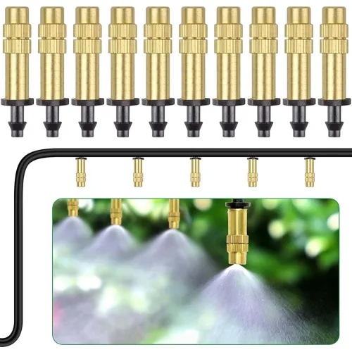 Image of DIY Crafts Brass Fan Misting Nozzle