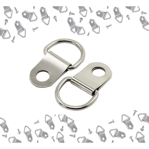 Image of DIY Triangle Ring Picture Hangers (110 Pcs)