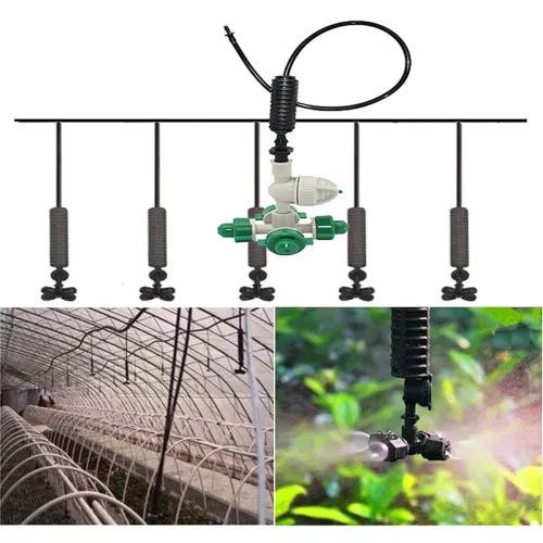 Image of DIY Crafts 4 Head Watering Kit 2 Pcs Fogger