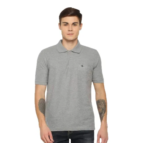 Image of Dollar Mens Cotton Casual Solid Polo Tshirt (Pack of 1)