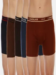 Dollar Pack of 5 Dollar Lehar Mens Combed Cotton Trunk