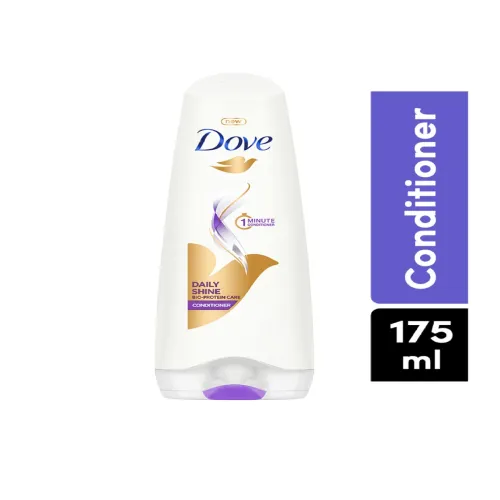 Image of Dove Daily Shine Hair Conditioner with Nutritive Serum for Smooth & Shiny Hair 175 ml