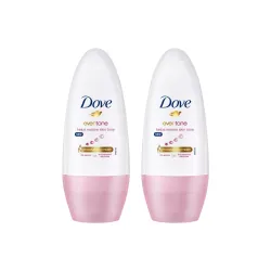 Dove Eventone Roll-On Deo for Women (2 x 50ml)