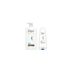 Dove Intense Repair Shampoo 1 Litre + Conditioner 175ml, Combo