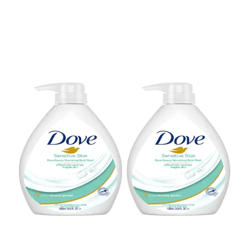 Image of Dove Microbiome Gentle Body Wash So2 1L each