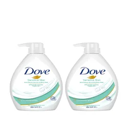 Dove Microbiome Gentle Body Wash So2 1L each