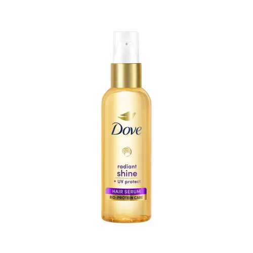 Image of Dove Radiant Shine + UV Protect Hair Serum (48ml)