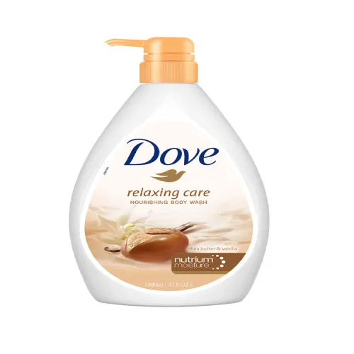 Image of Dove Relaxing Care Nourishing Body Wash with Shea Butter & Vanilla - 1L