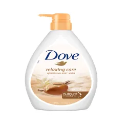 Dove Relaxing Care Nourishing Body Wash with Shea Butter & Vanilla - 1L
