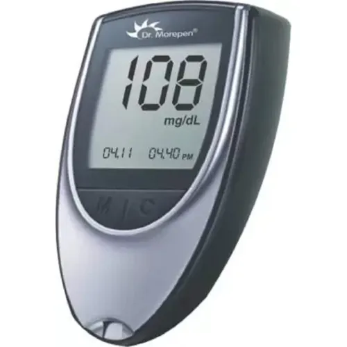 Image of Dr. Morepen BLOOD GLUCOSE Glucometer
