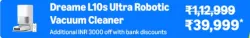 Dreame L10s Ultra Robot Vacuum Cleaner @39999 on Amazon Prime Day Sale
