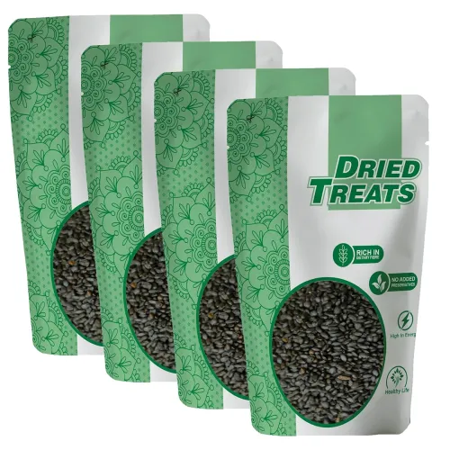 Image of Dried Treats: Sabja Seeds & Mixed Nuts 800g (4x200g)