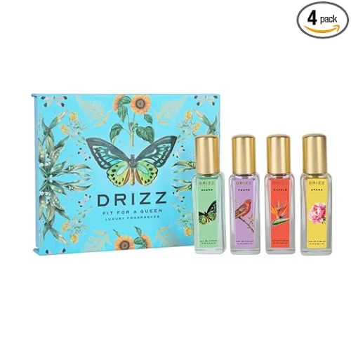 Image of DRIZZ Queen, Femme, Spark & Dazzle Perfume Gift Set (20ml * pack of 4)
