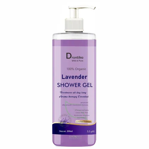 Image of Drontika Wild & Pure 100% Naturals Body Wash Shower Gel 200ML