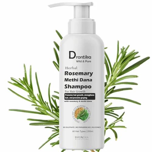 Image of Drontika Wild & Pure Herbal Rosemary Shampoo