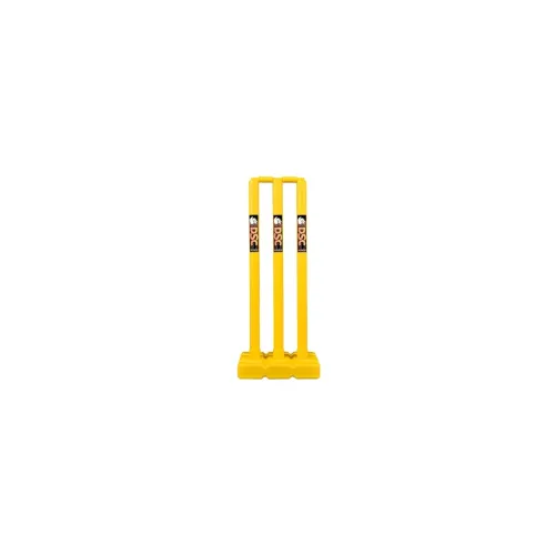 Image of DSC Plastic Cricket Stump Set with 3 Stumps