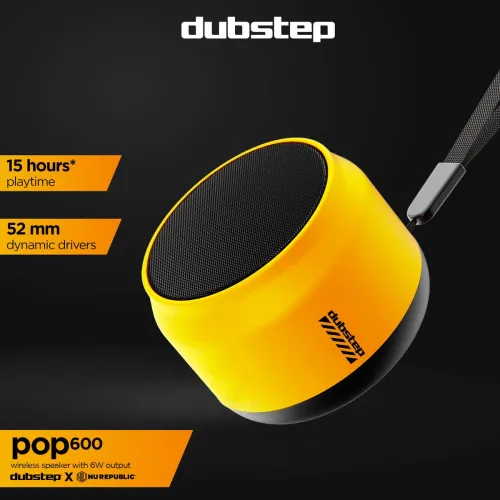 Image of Dubstep Pop 600 with 6W Output Bluetooth Speaker