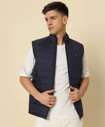 Image of DUCOHIVE Men Solid Bomber Jacket