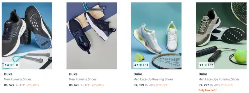 Image of Duke Men Running Shoes Starting At @₹527