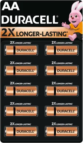Image of DURACELL Alkaline AA Battery (Pack of 10)