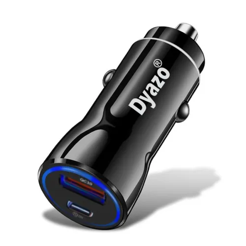 Image of Dyazo 48W Turbo Dual Port Fast Car Charger