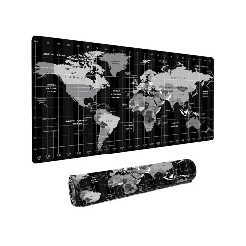 Image of Dyazo Large World Map Extended Desk Mat