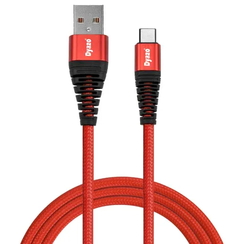 Image of Dyazo Nylon Braided Type C Cable 1 metre
