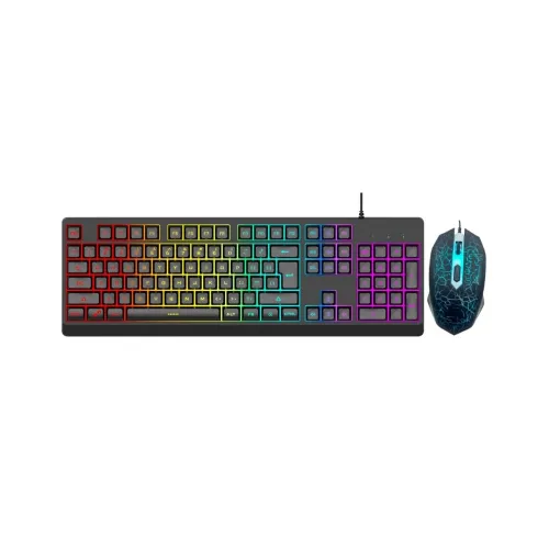 Image of Dyazo Wired Gaming Keyboard & Mouse Combo Static RGB Static Light (only 2 Modes on & Off) for Windows Compatible for PC,