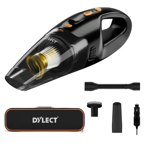 Image of Dylect Car Vacuum Cleaner100W Compact Lightweight for Dry Use 500 Ml