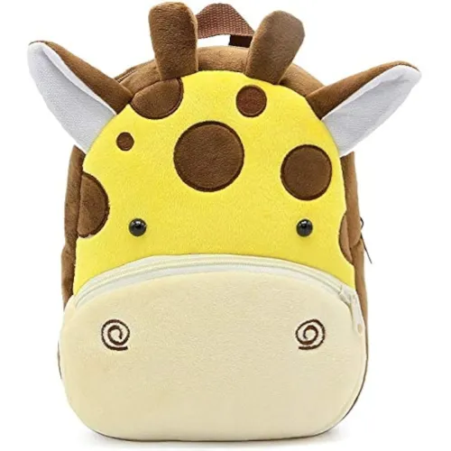 Image of DZert Kids School Bag Soft Plush Backpacks Cartoon Boys Girls Baby (2-5 Years)